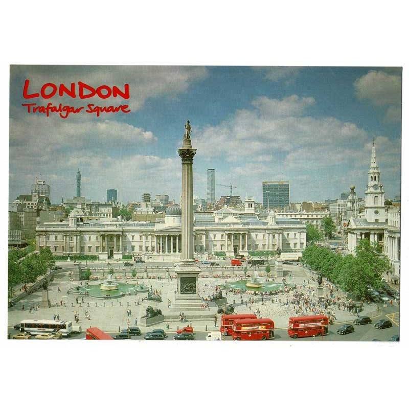 Postal London. Trafalgar Square W 160 1989
