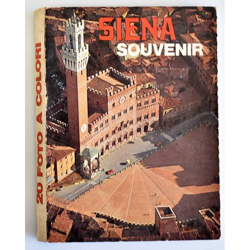 Siena Souvenir. 20 foto a colori. Librito acordeón. Años 60