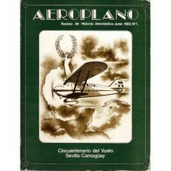 Aeroplano. Revista de Historia Aeronáutica Nº 1. Junio 1983