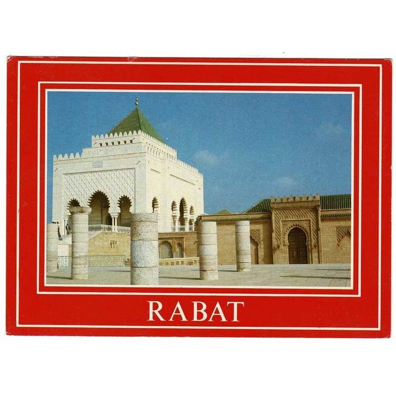 Postal Marruecos. Rabat. Le Mausolée Mohamed V No. 307