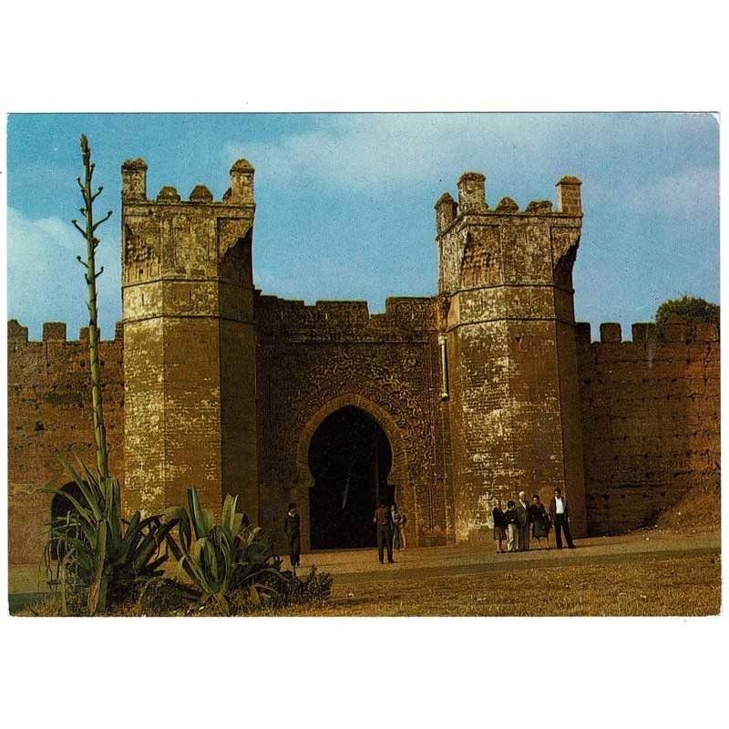 Postal Marruecos. Rabat. Porte de Chellah No. 367