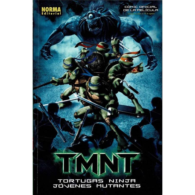 Tortugas Ninja. Jóvenes Mutantes. Cómico Oficial de la Película