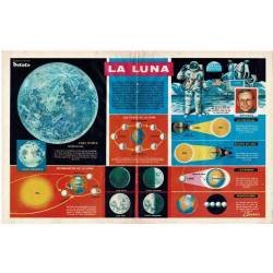 Poster La Luna. Colección Revista Petete