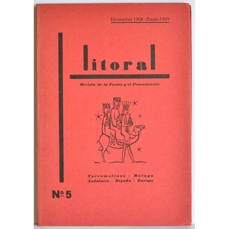 Litoral No. 5. 1968-1969. Revista de la Poesía y el Pensamiento