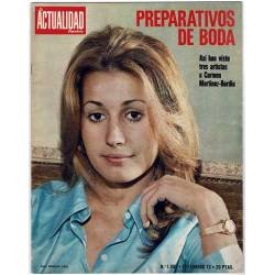 Revista La Actualidad Española No. 1050. 17 febrero 1972. Carmen Martínez-Bordiu