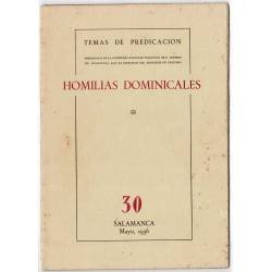 Temas de Predicación No. 30. 1956. Homilías Dominicales (2)