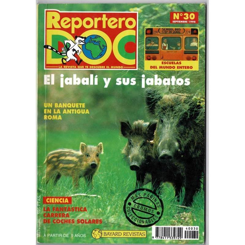 Reportero DOC No. 30. Septiembre 1996. El jabalí y sus jabatos
