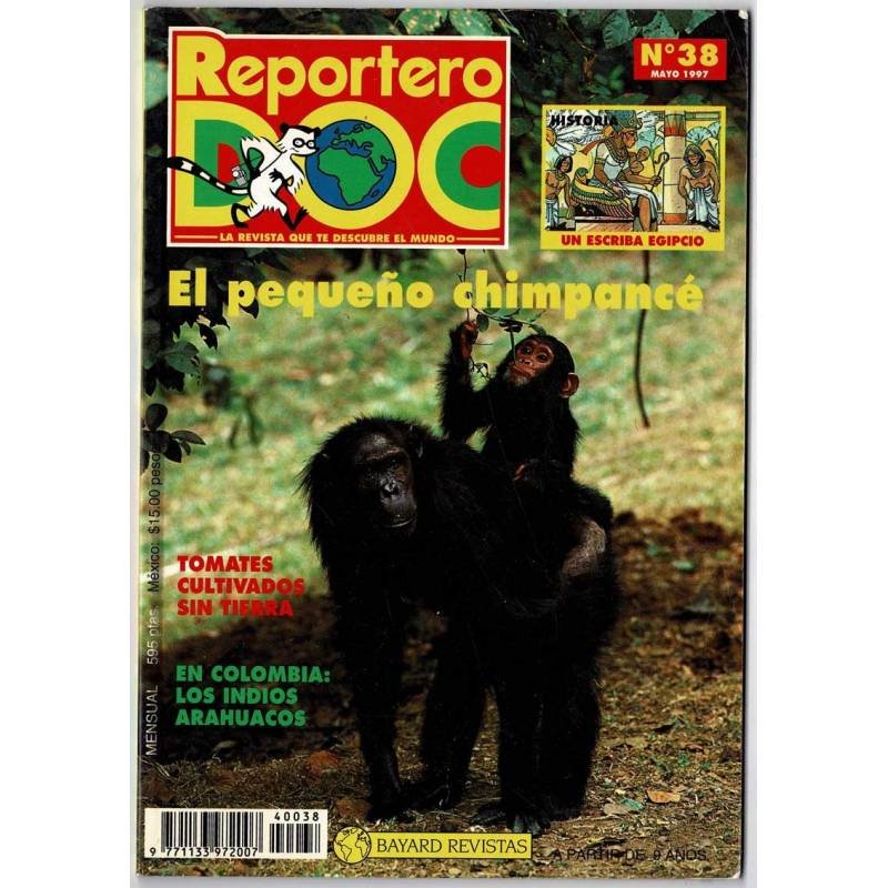 Reportero DOC No. 38. Mayo 1997. El pequeño chimpancé