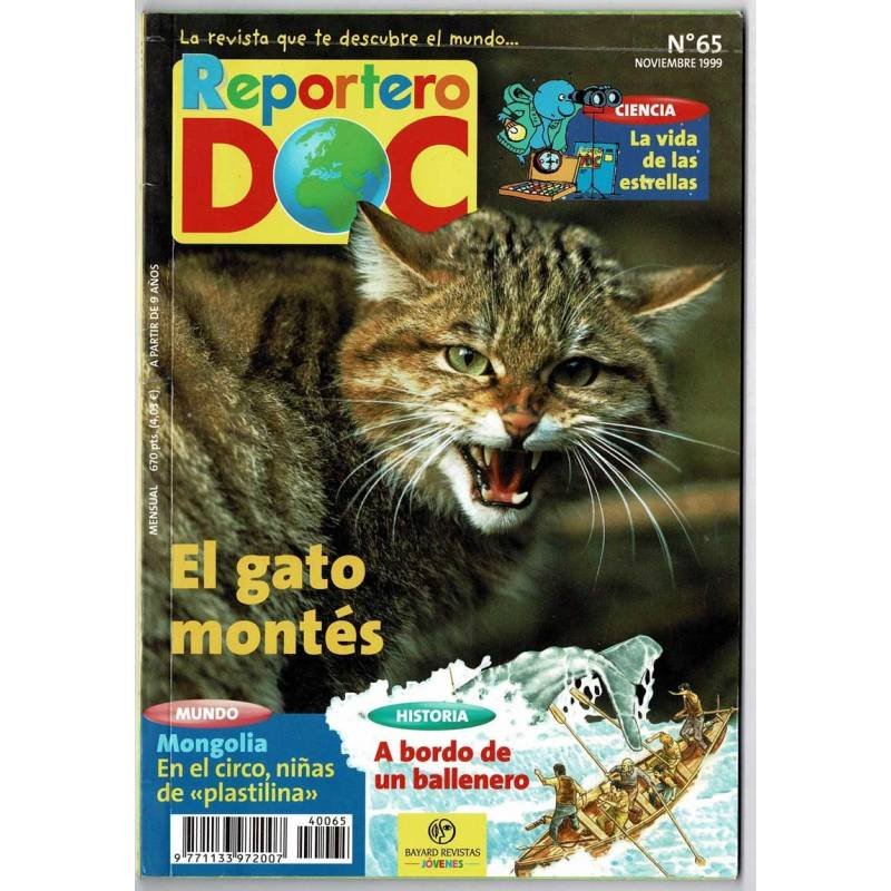 Reportero DOC No. 65. Noviembre 1999. El gato montés