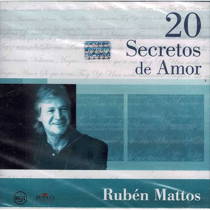 Rubén Mattos - 20 Secretos de Amor. CD