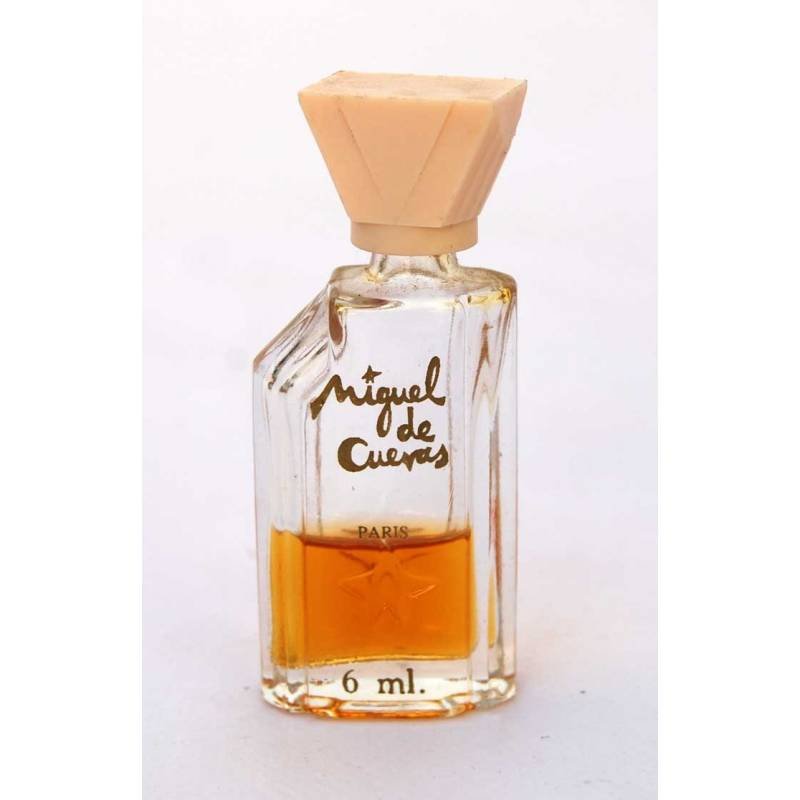 Perfume miniatura Miguel de Cuevas, París. 6 ml. Parcialmente lleno
