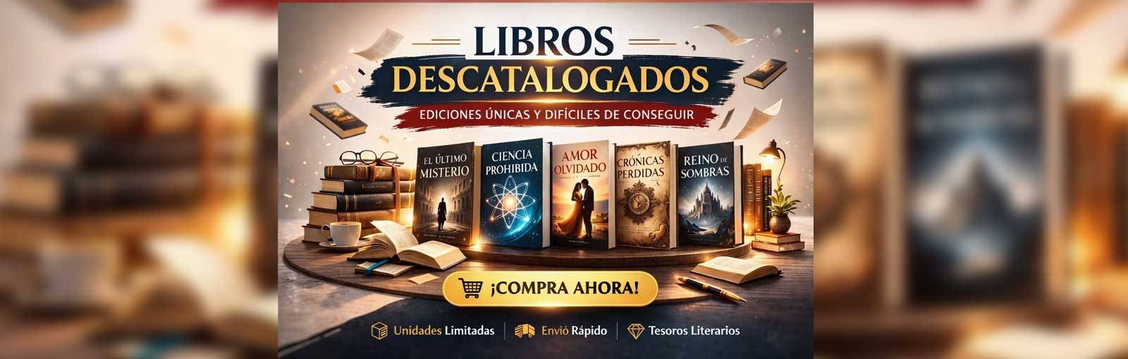 Libros descatalogados. Ediciones únicas y difíciles de conseguir
